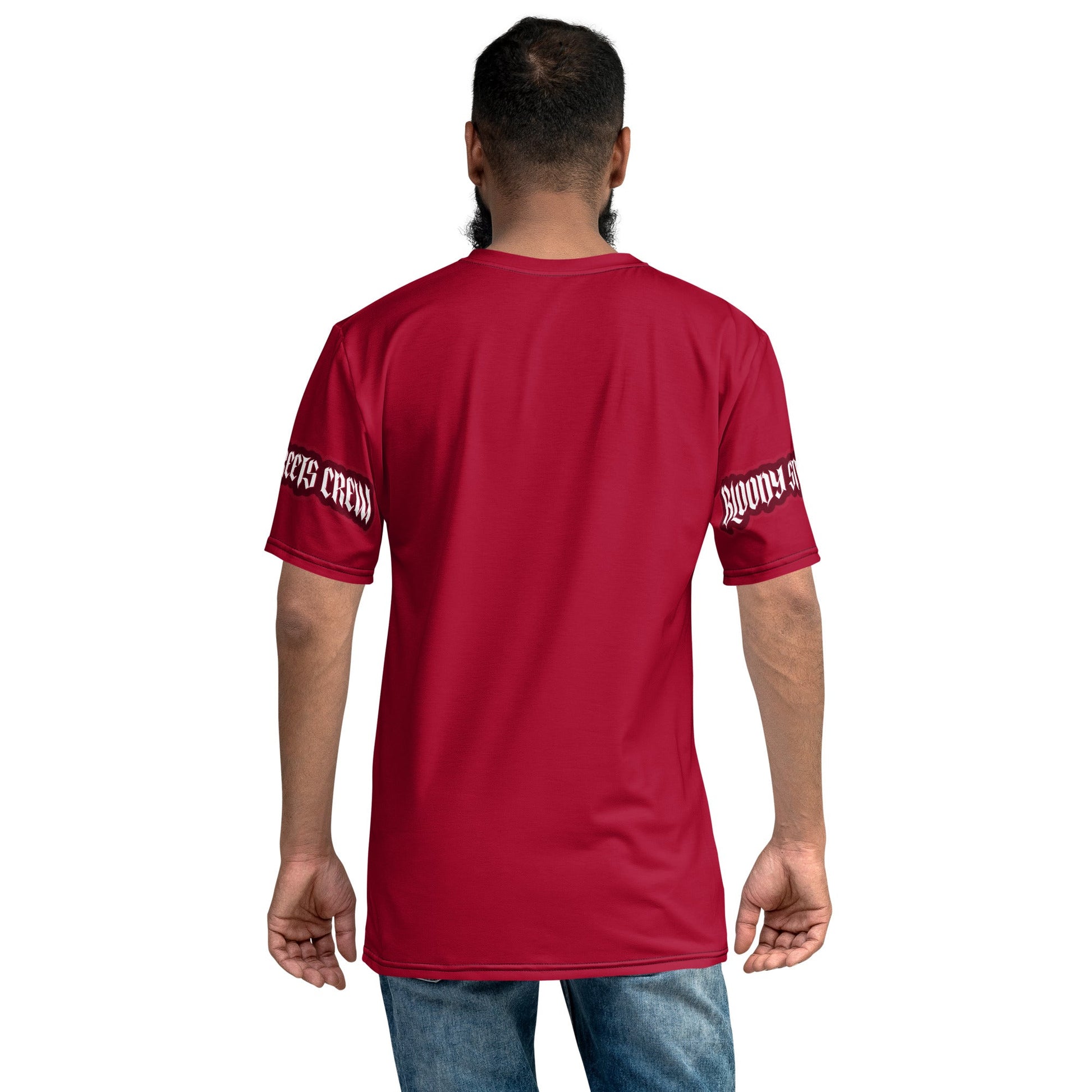 Conquer The World - Streetwear T-Shirt Herren RED - BLOODY-STREETS.DE Streetwear Herren und Damen Hoodies, T-Shirts, Pullis