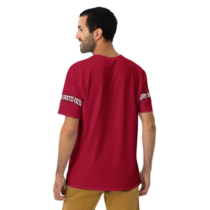 Conquer The World - Streetwear T-Shirt Herren RED - BLOODY-STREETS.DE Streetwear Herren und Damen Hoodies, T-Shirts, Pullis