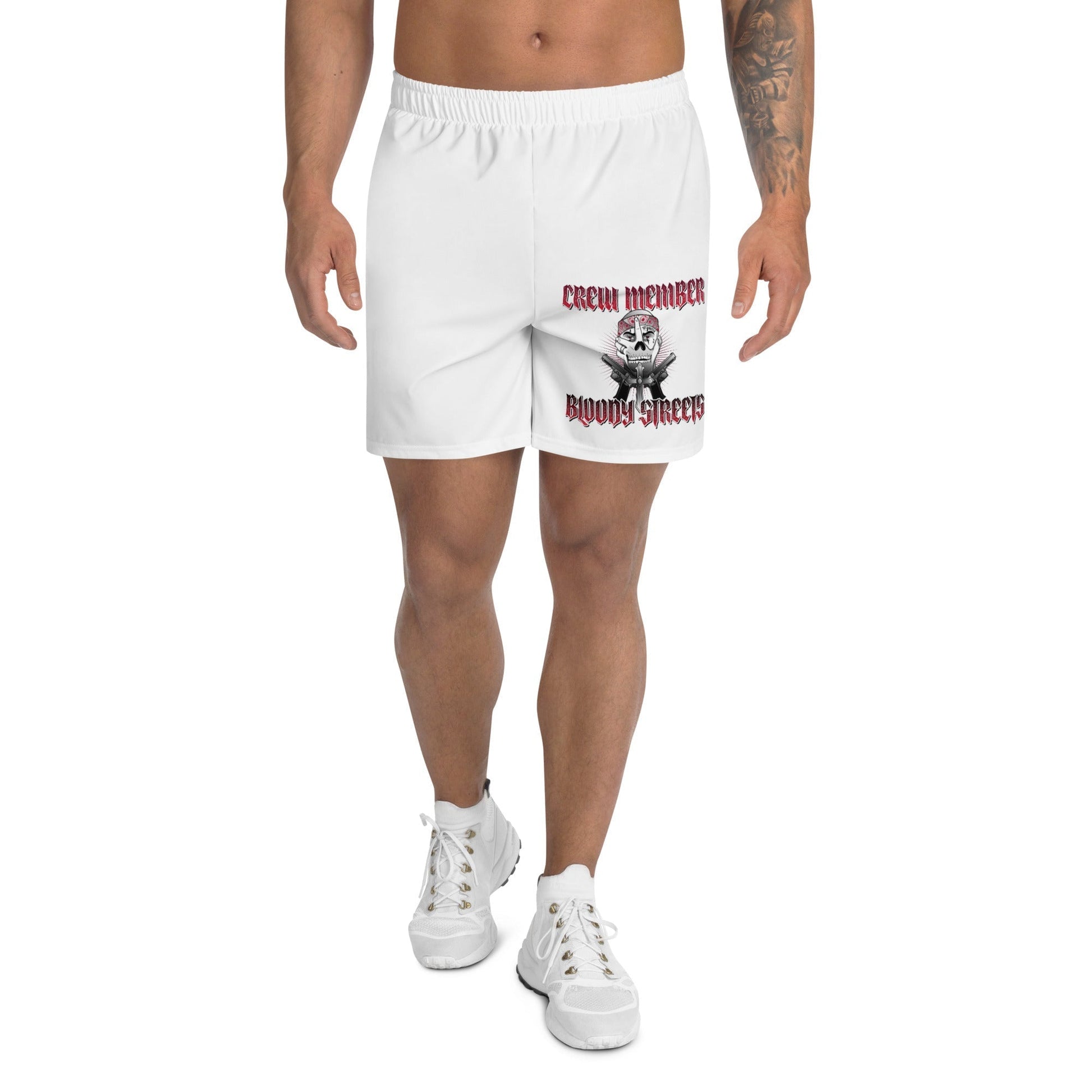 CREW MEMBER - Recycelte Sport-Shorts für Herren - BLOODY-STREETS.DE Streetwear Herren und Damen Hoodies, T-Shirts, Pullis