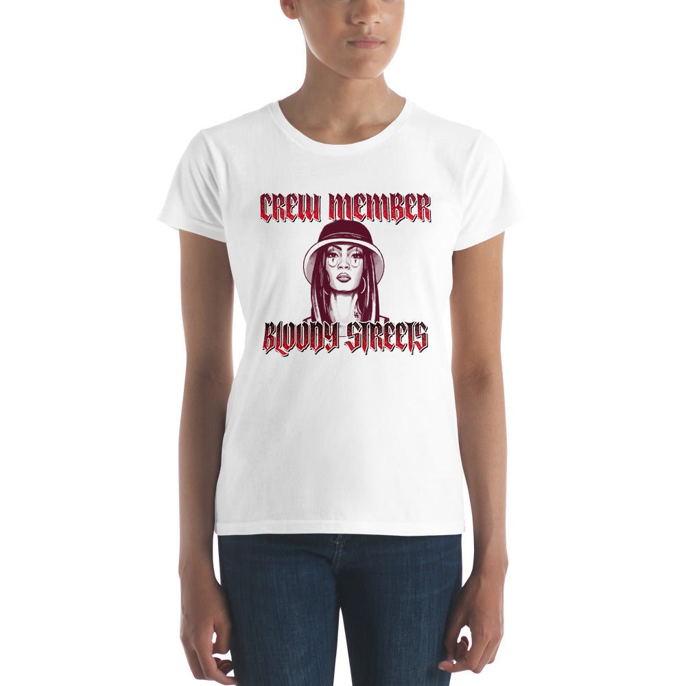 DEADLY LOVE Premium T-Shirt Damen - BLOODY-STREETS.DE Streetwear Herren und Damen Hoodies, T-Shirts, Pullis