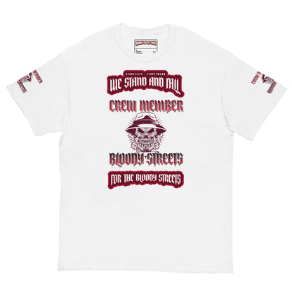 Herren Streetwear T-Shirt - BLOODY STREETS "NO GAMES ON THE STREETS" - BLOODY-STREETS.DE Streetwear Herren und Damen Hoodies, T-Shirts, Pullis
