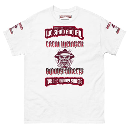 Herren Streetwear T-Shirt - BLOODY STREETS "NO GAMES ON THE STREETS" - BLOODY-STREETS.DE Streetwear Herren und Damen Hoodies, T-Shirts, Pullis