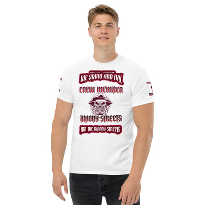 Herren Streetwear T-Shirt - BLOODY STREETS "NO GAMES ON THE STREETS" - BLOODY-STREETS.DE Streetwear Herren und Damen Hoodies, T-Shirts, Pullis