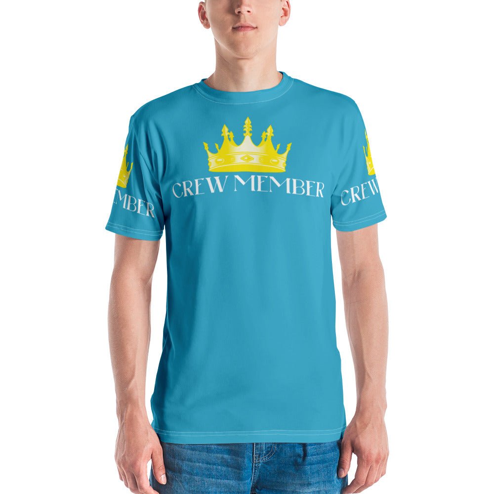 KING CREW Member Streetwear T-Shirt Herren - BLAU - BLOODY-STREETS.DE Streetwear Herren und Damen Hoodies, T-Shirts, Pullis