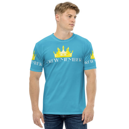 KING CREW Member Streetwear T-Shirt Herren - BLAU - BLOODY-STREETS.DE Streetwear Herren und Damen Hoodies, T-Shirts, Pullis