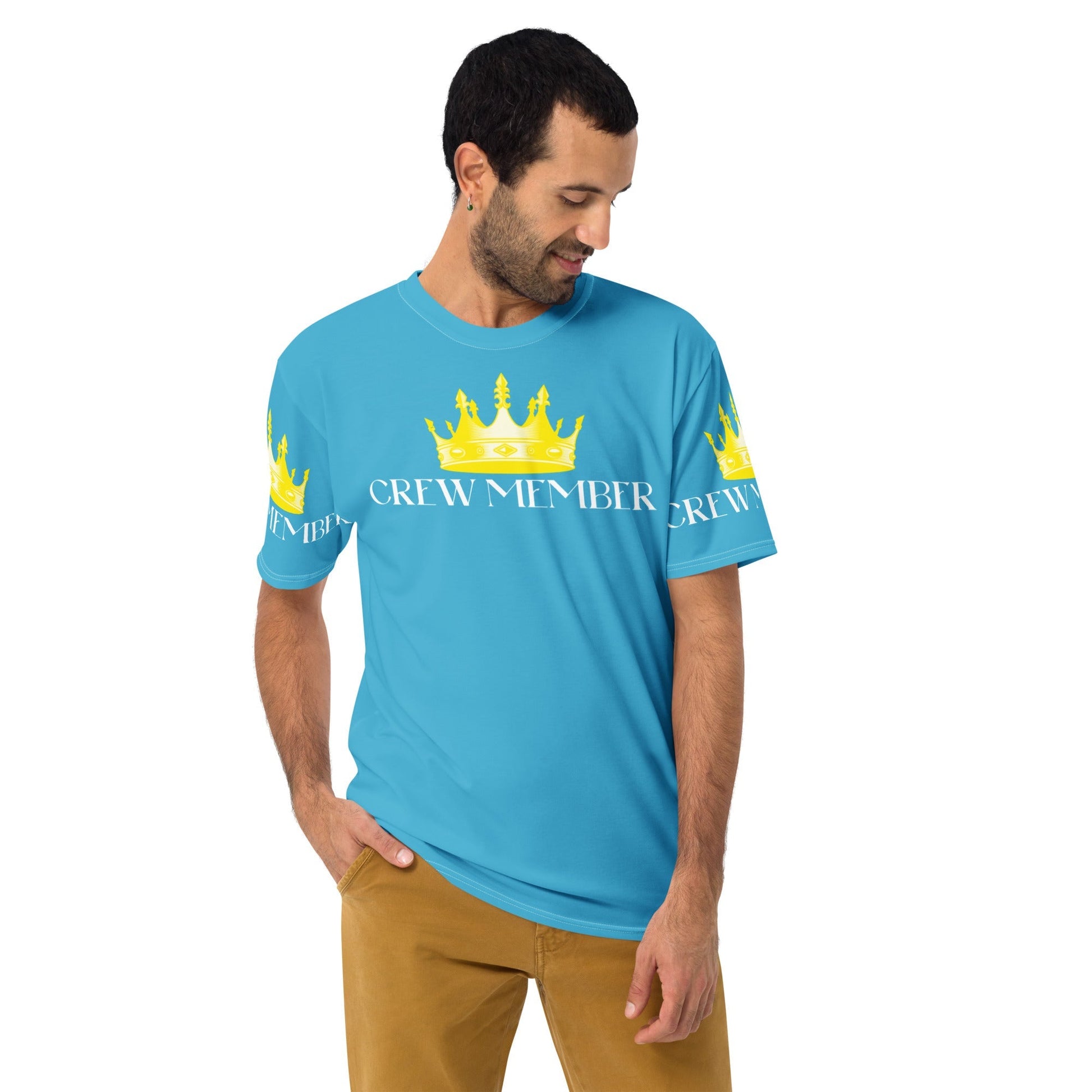 KING CREW Member Streetwear T-Shirt Herren - BLAU - BLOODY-STREETS.DE Streetwear Herren und Damen Hoodies, T-Shirts, Pullis