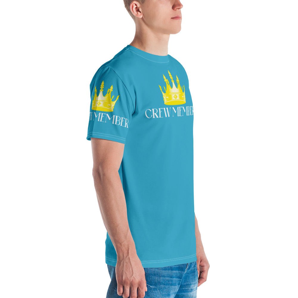 KING CREW Member Streetwear T-Shirt Herren - BLAU - BLOODY-STREETS.DE Streetwear Herren und Damen Hoodies, T-Shirts, Pullis