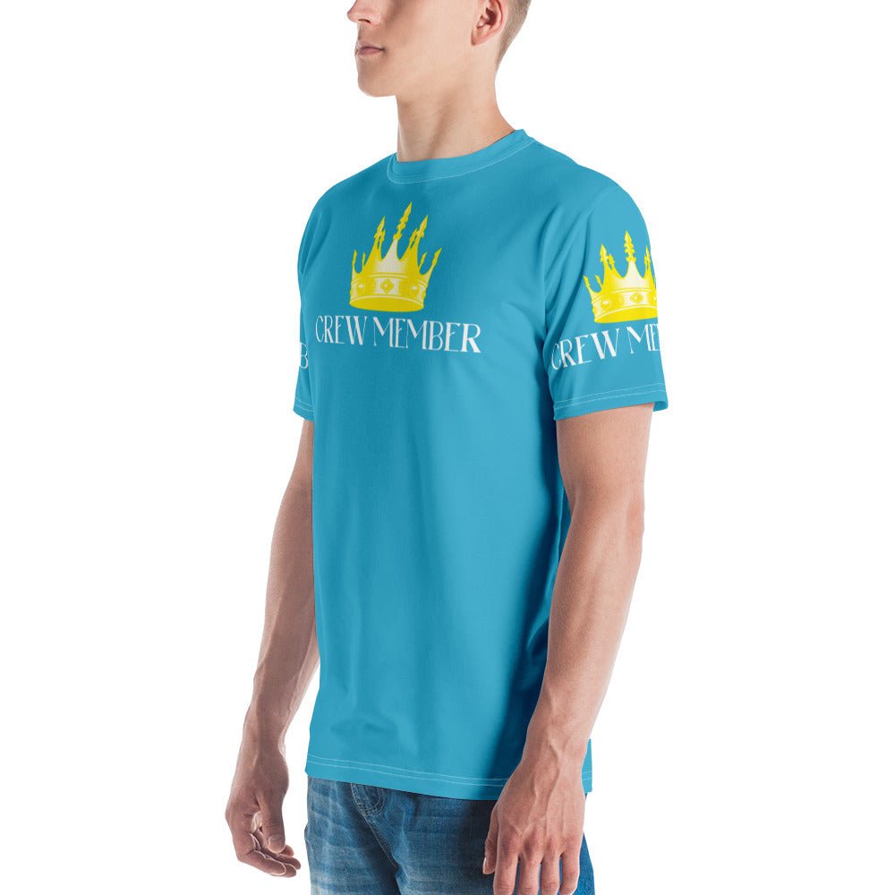 KING CREW Member Streetwear T-Shirt Herren - BLAU - BLOODY-STREETS.DE Streetwear Herren und Damen Hoodies, T-Shirts, Pullis