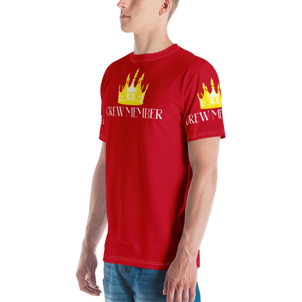 KING CREW Member Streetwear T-Shirt Herren - RED - BLOODY-STREETS.DE Streetwear Herren und Damen Hoodies, T-Shirts, Pullis