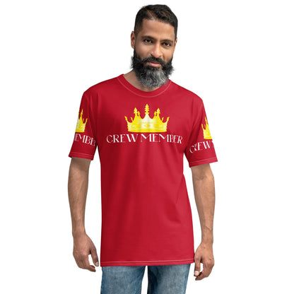 KING CREW Member Streetwear T-Shirt Herren - RED - BLOODY-STREETS.DE Streetwear Herren und Damen Hoodies, T-Shirts, Pullis