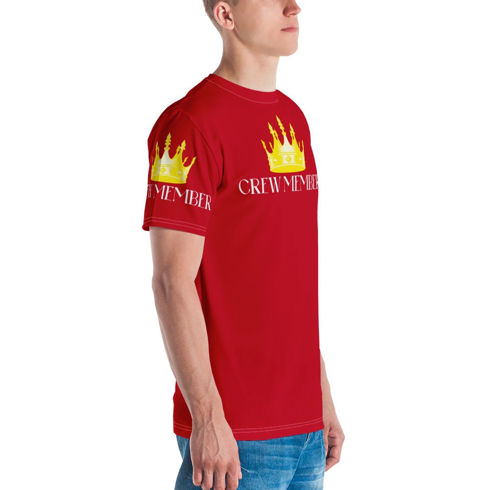 KING CREW Member Streetwear T-Shirt Herren - RED - BLOODY-STREETS.DE Streetwear Herren und Damen Hoodies, T-Shirts, Pullis