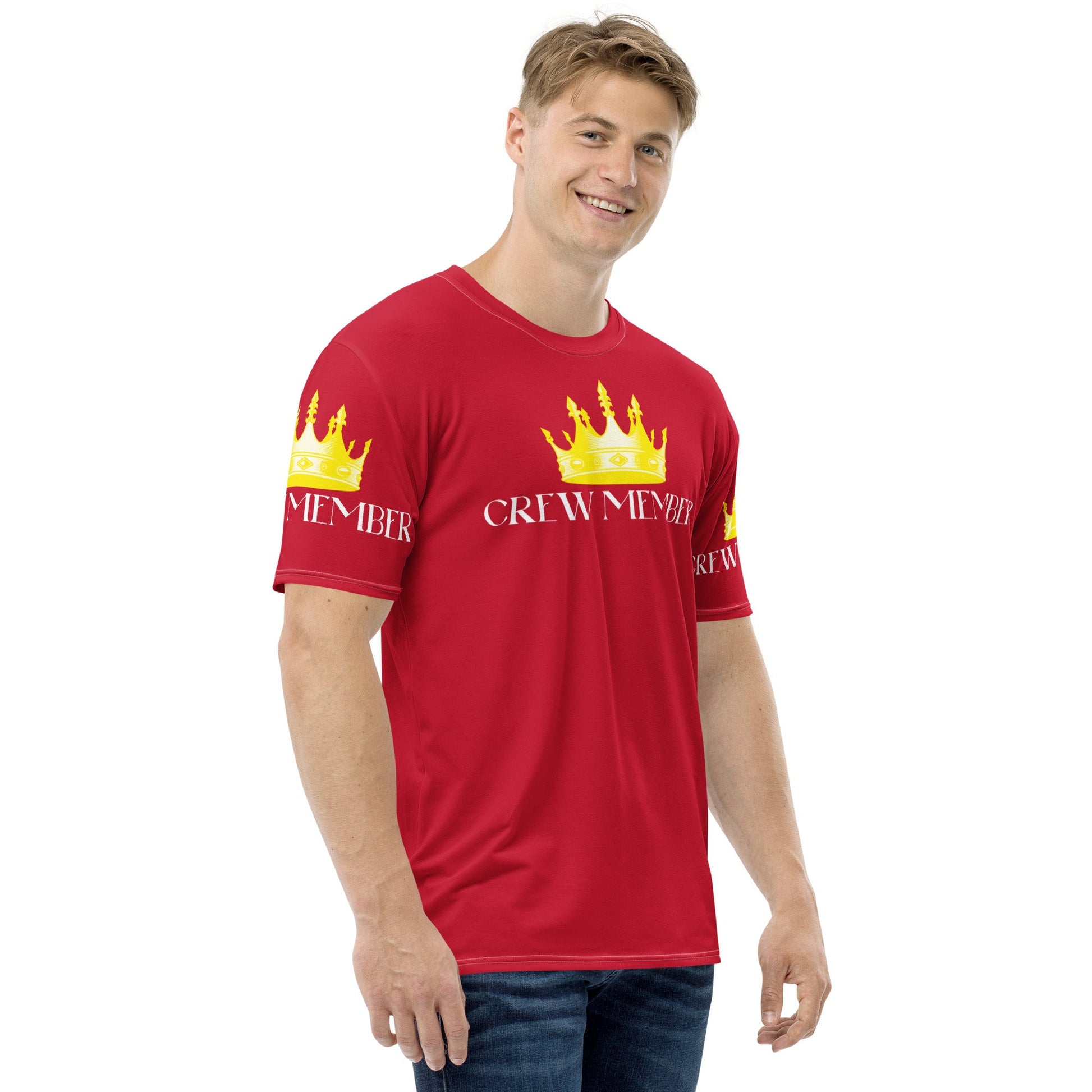 KING CREW Member Streetwear T-Shirt Herren - RED - BLOODY-STREETS.DE Streetwear Herren und Damen Hoodies, T-Shirts, Pullis