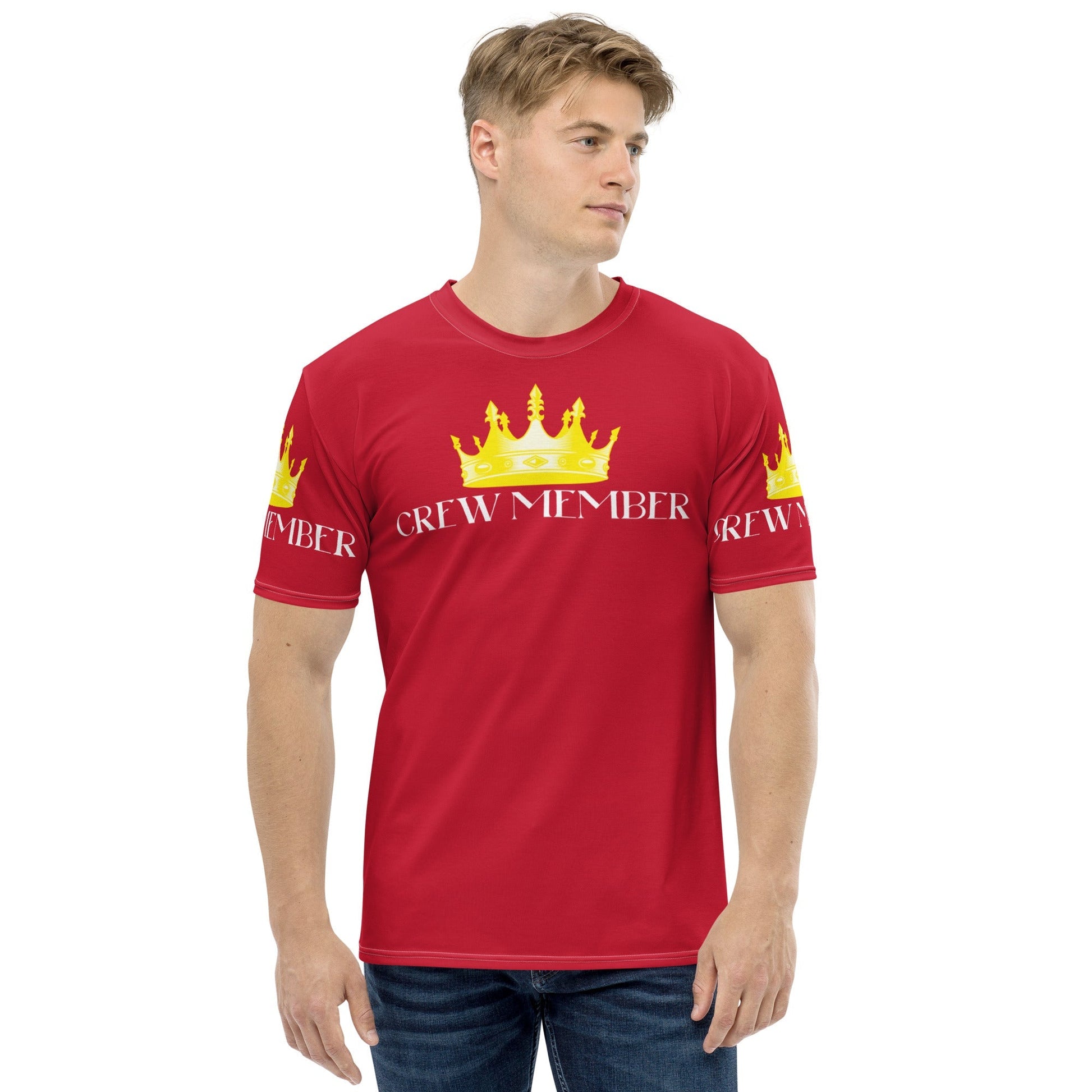 KING CREW Member Streetwear T-Shirt Herren - RED - BLOODY-STREETS.DE Streetwear Herren und Damen Hoodies, T-Shirts, Pullis