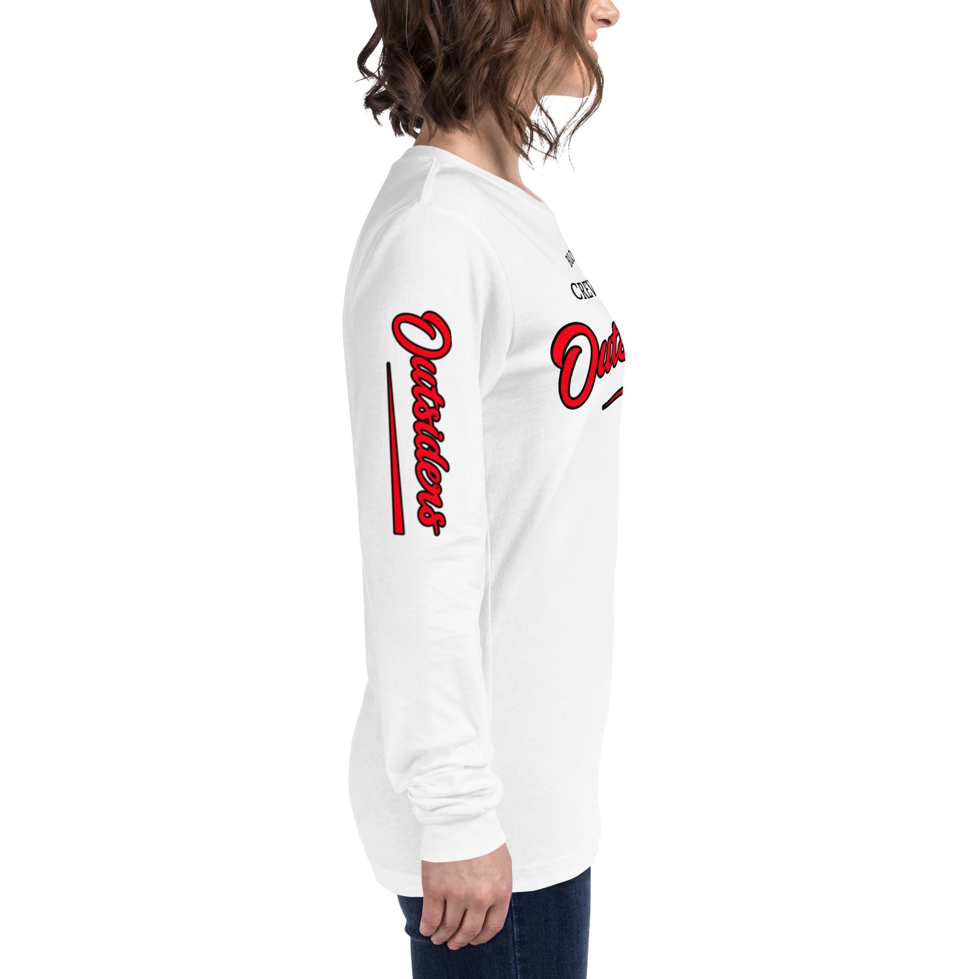 BS OUTSIDERS Crew - Premium Longsleeve LADY - BLOODY-STREETS.DE Streetwear Herren und Damen Hoodies, T-Shirts, Pullis