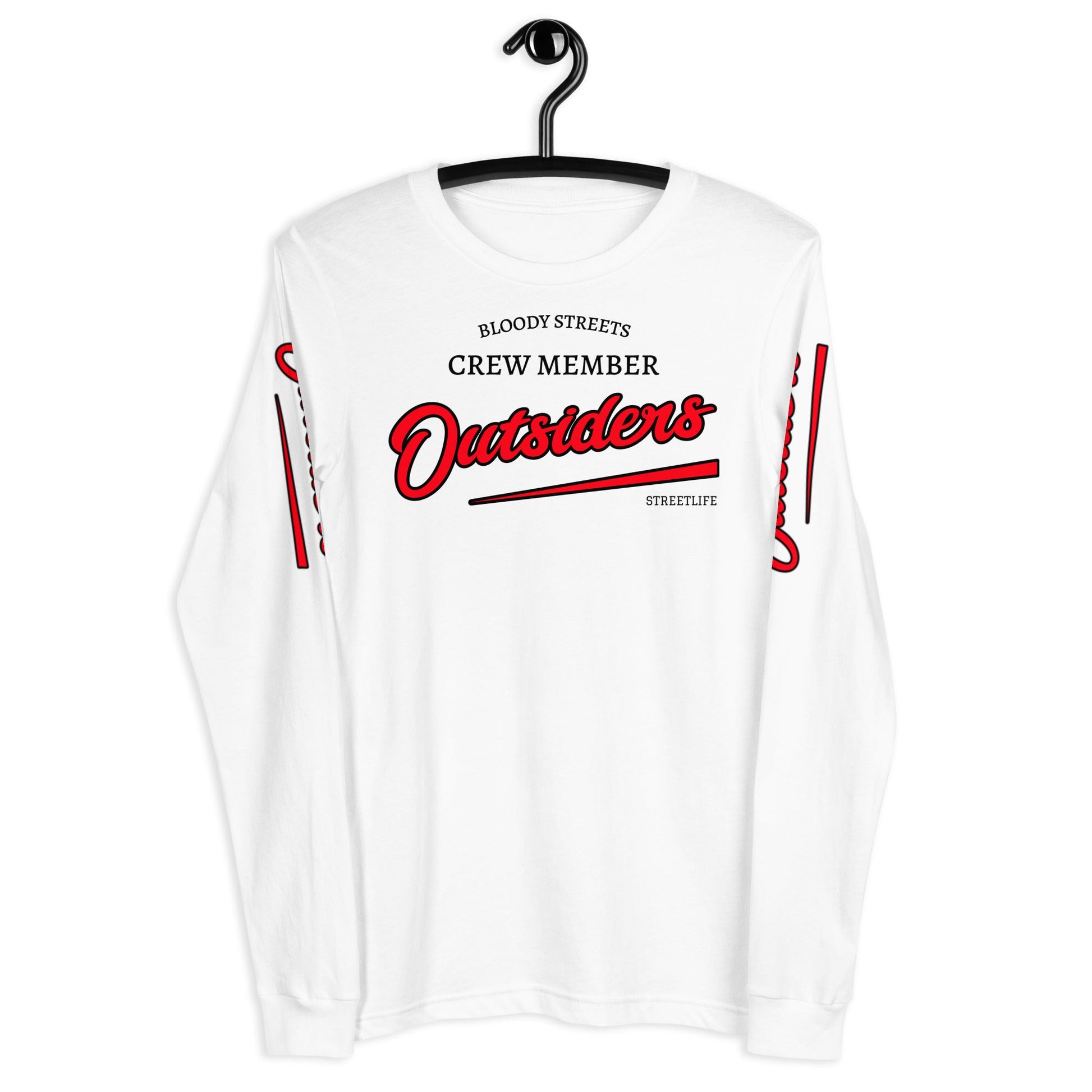 BS OUTSIDERS Crew - Premium Longsleeve LADY - BLOODY-STREETS.DE Streetwear Herren und Damen Hoodies, T-Shirts, Pullis