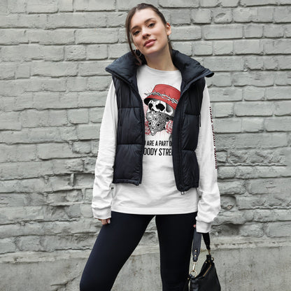 PART OF BS 2 - Premium Longsleeve Lady - BLOODY-STREETS.DE Streetwear Herren und Damen Hoodies, T-Shirts, Pullis