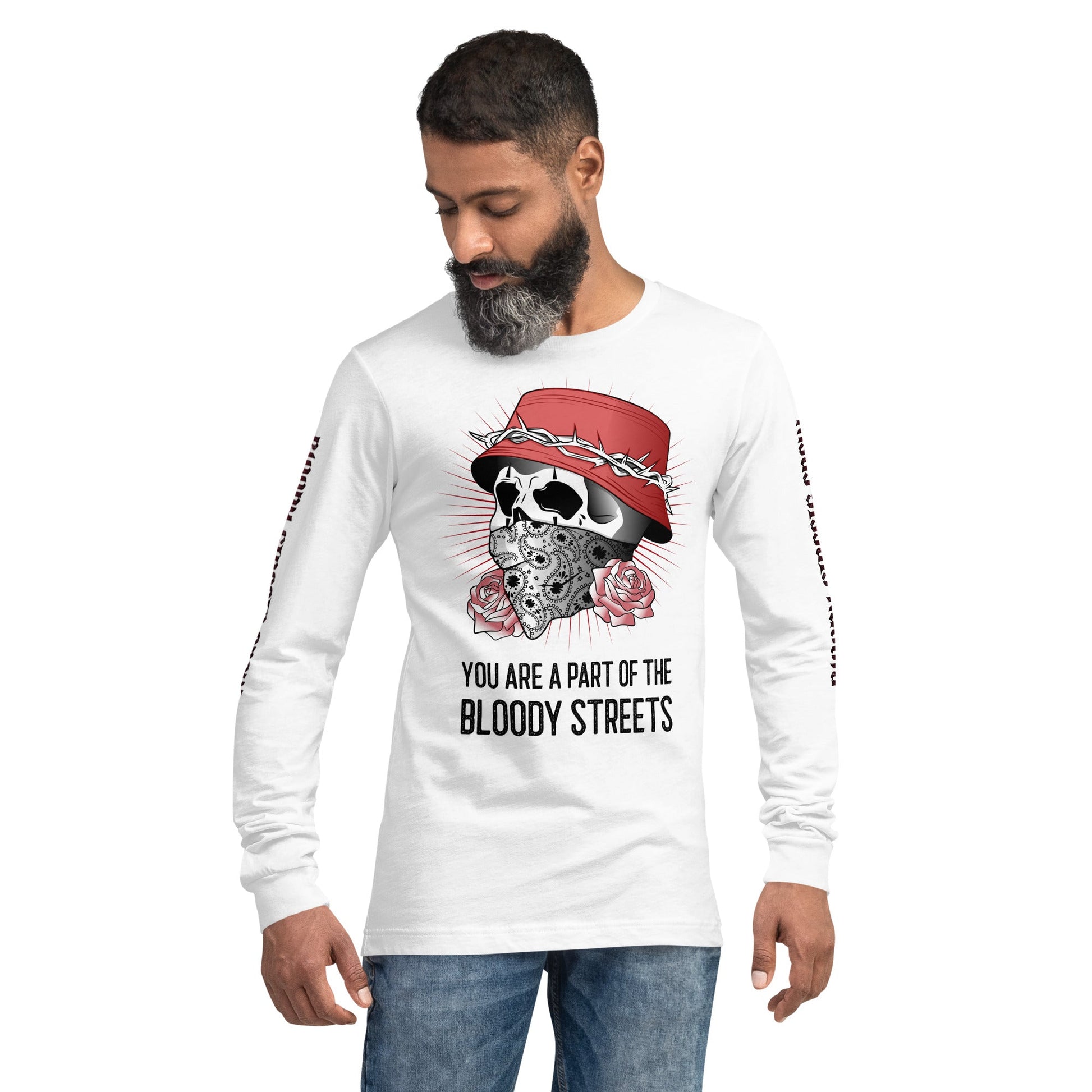 PART OF BS 2 - Premium Longsleeve Lady - BLOODY-STREETS.DE Streetwear Herren und Damen Hoodies, T-Shirts, Pullis