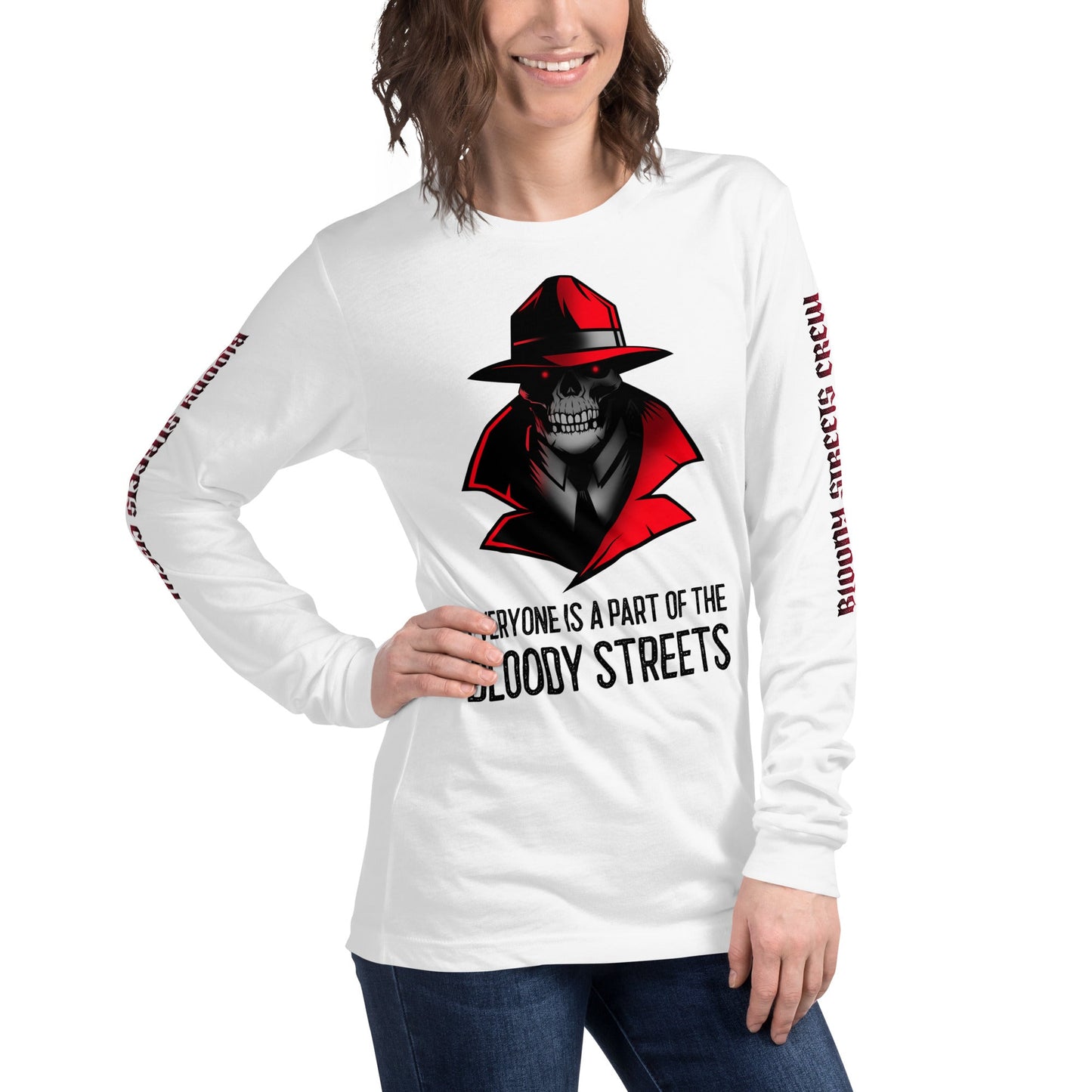 PART OF BS - Premium Longsleeve Lady - BLOODY-STREETS.DE Streetwear Herren und Damen Hoodies, T-Shirts, Pullis