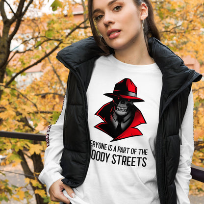 PART OF BS - Premium Longsleeve Lady - BLOODY-STREETS.DE Streetwear Herren und Damen Hoodies, T-Shirts, Pullis