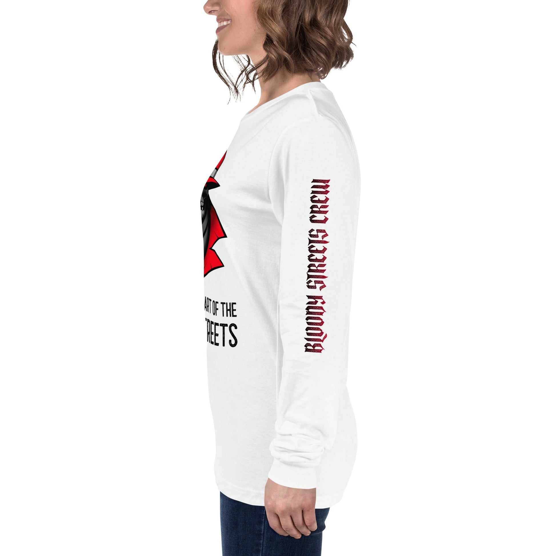 PART OF BS - Premium Longsleeve Lady - BLOODY-STREETS.DE Streetwear Herren und Damen Hoodies, T-Shirts, Pullis