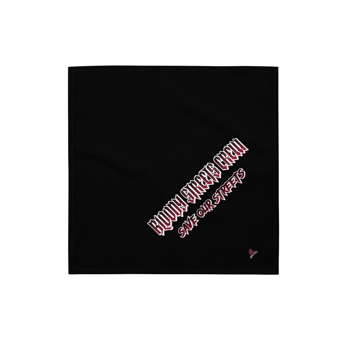 Streetwear Bandana Black - BLOODY-STREETS.DE Streetwear Herren und Damen Hoodies, T-Shirts, Pullis