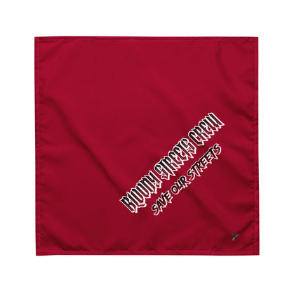 Streetwear Bandana Red - BLOODY-STREETS.DE Streetwear Herren und Damen Hoodies, T-Shirts, Pullis