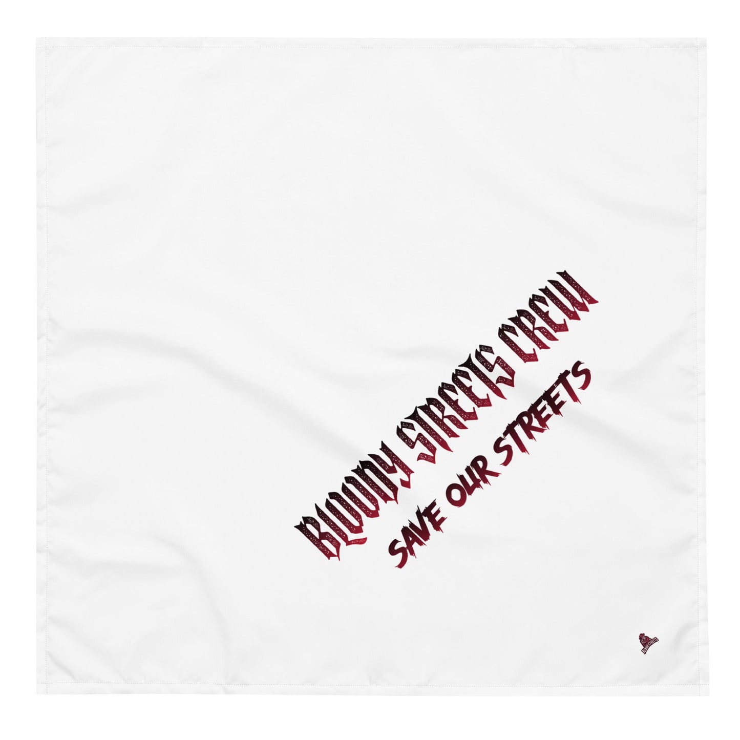 Streetwear Bandana White - BLOODY-STREETS.DE Streetwear Herren und Damen Hoodies, T-Shirts, Pullis