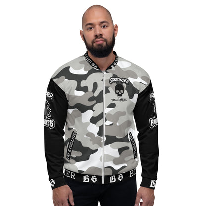 Streetwear Jacke: Camouflage Bulldog Jacket Street Soldier - Die ultimative Bomberjacke - BLOODY-STREETS.DE Streetwear Herren und Damen Hoodies, T-Shirts, Pullis