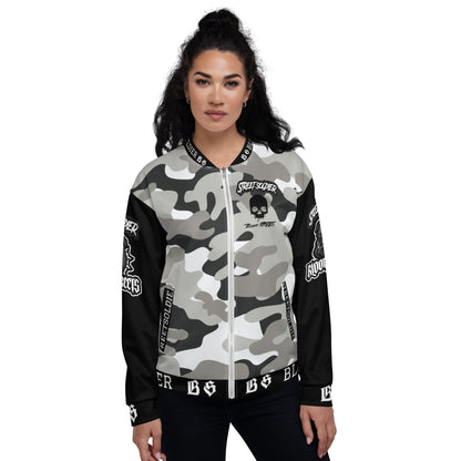 Streetwear Jacke: Camouflage Bulldog Jacket Street Soldier - Die ultimative Bomberjacke - BLOODY-STREETS.DE Streetwear Herren und Damen Hoodies, T-Shirts, Pullis