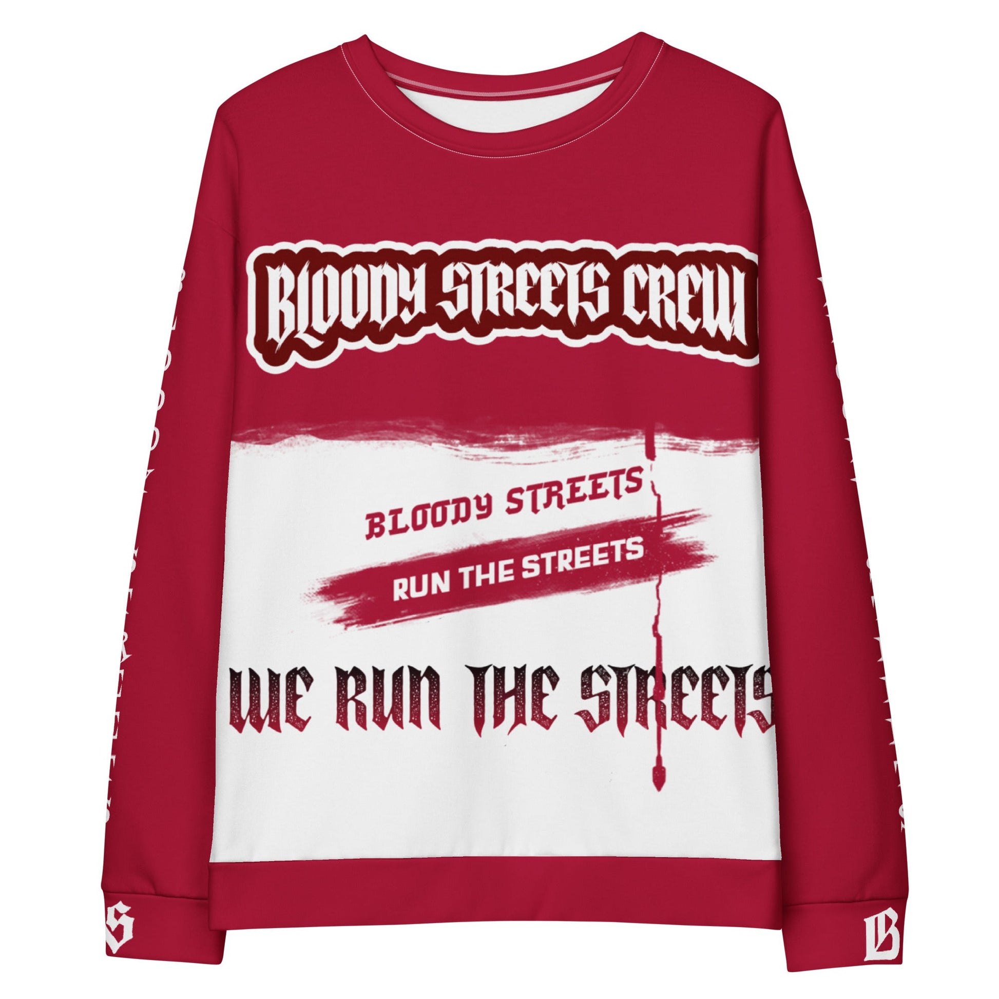 Streetwear Pullover - We Run The Streets: Das lässige Unisex Addribut für jeden Look - BLOODY-STREETS.DE Streetwear Herren und Damen Hoodies, T-Shirts, Pullis