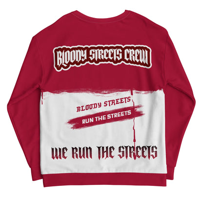 Streetwear Pullover - We Run The Streets: Das lässige Unisex Addribut für jeden Look - BLOODY-STREETS.DE Streetwear Herren und Damen Hoodies, T-Shirts, Pullis