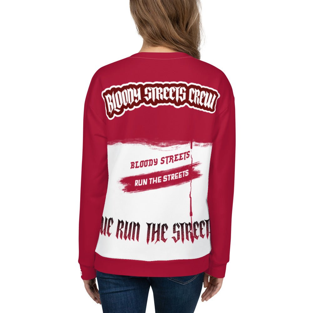 Streetwear Pullover - We Run The Streets: Das lässige Unisex Addribut für jeden Look - BLOODY-STREETS.DE Streetwear Herren und Damen Hoodies, T-Shirts, Pullis