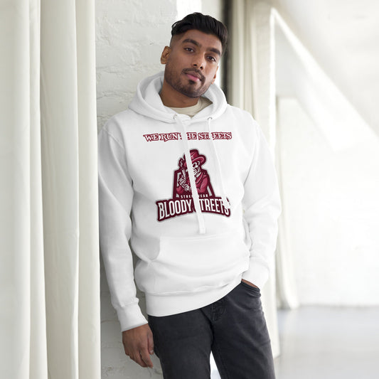 We Run The Streets - BLOODY-STREETS.DE Streetwear Herren und Damen Hoodies, T-Shirts, Pullis