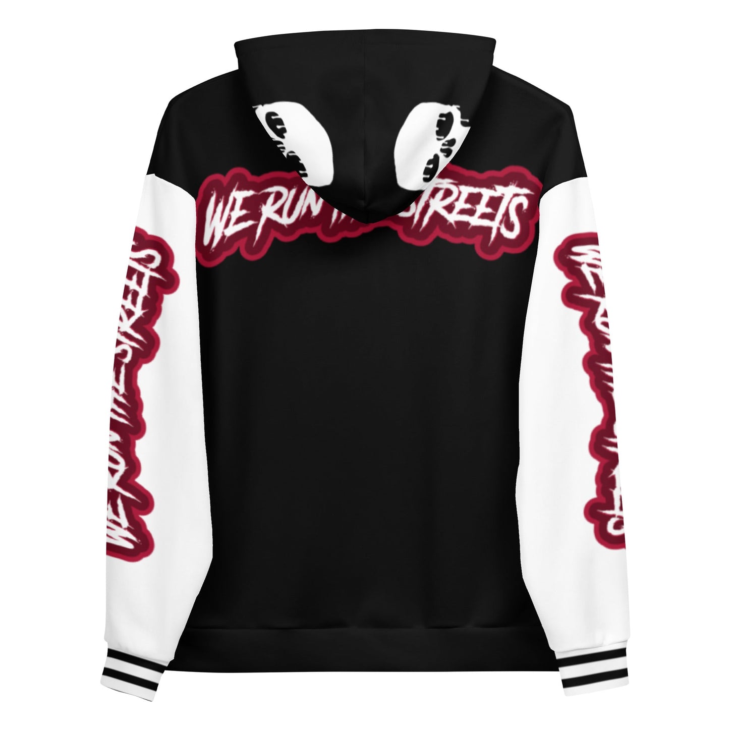 We Run The Streets BLACK Hoodie - BLOODY-STREETS.DE Streetwear Herren und Damen Hoodies, T-Shirts, Pullis