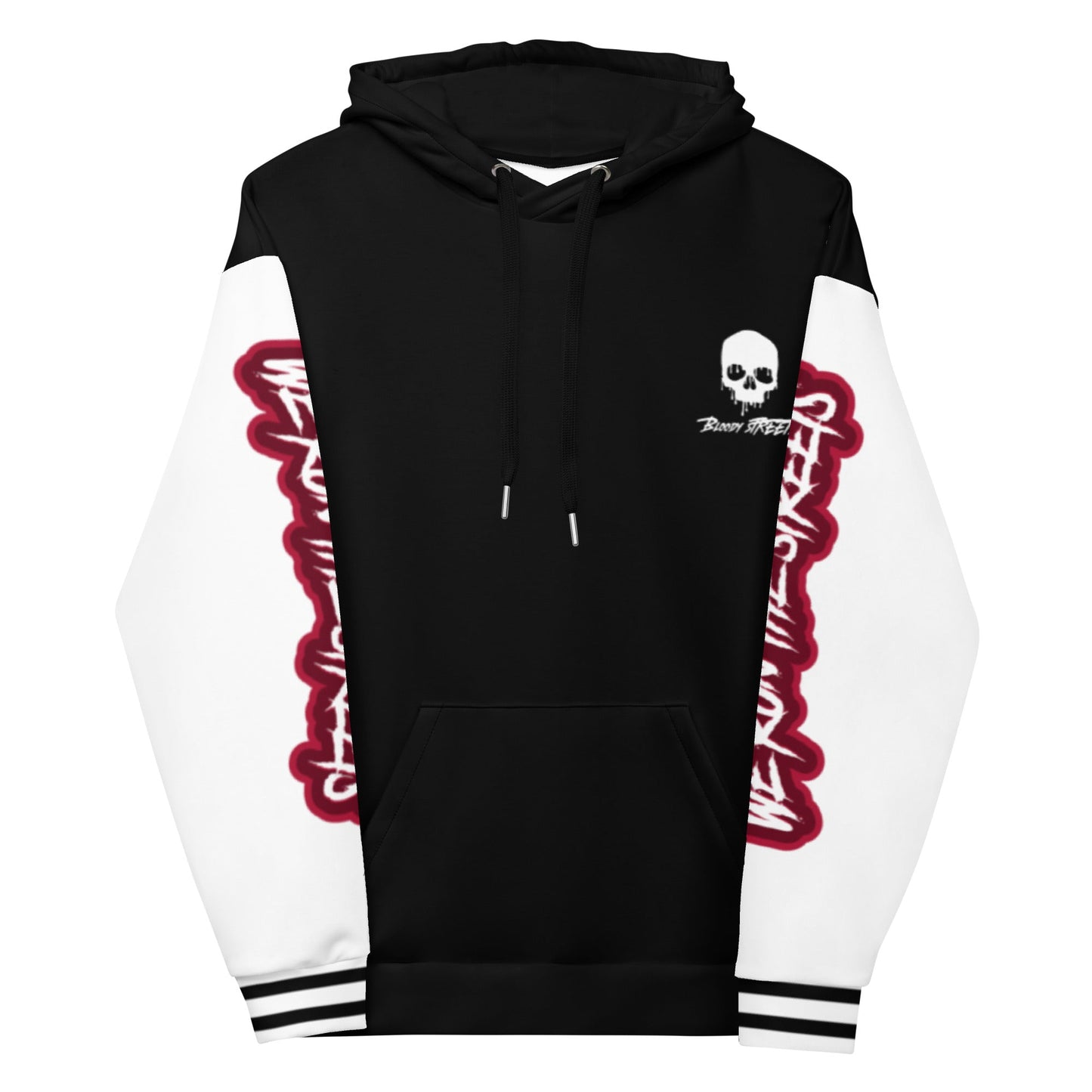 We Run The Streets BLACK Hoodie - BLOODY-STREETS.DE Streetwear Herren und Damen Hoodies, T-Shirts, Pullis