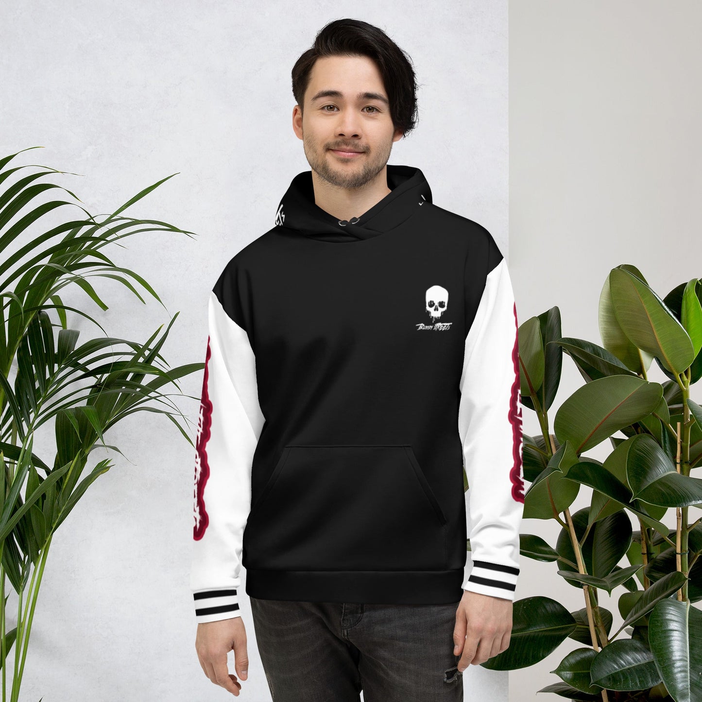 We Run The Streets BLACK Hoodie - BLOODY-STREETS.DE Streetwear Herren und Damen Hoodies, T-Shirts, Pullis