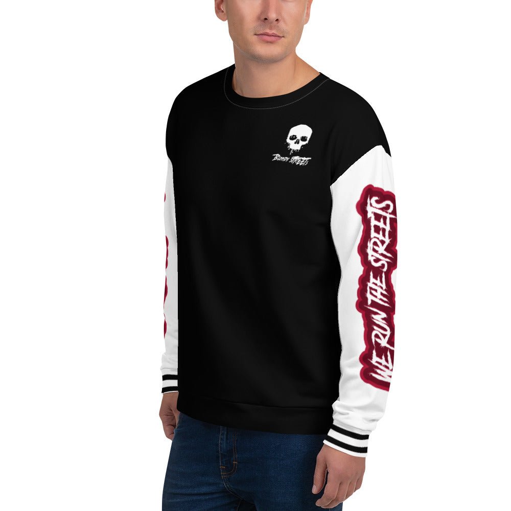 We Run The Streets Pulli BLACK - BLOODY-STREETS.DE Streetwear Herren und Damen Hoodies, T-Shirts, Pullis