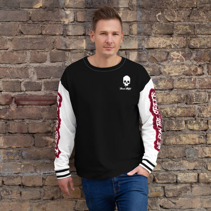 We Run The Streets Pulli BLACK - BLOODY-STREETS.DE Streetwear Herren und Damen Hoodies, T-Shirts, Pullis