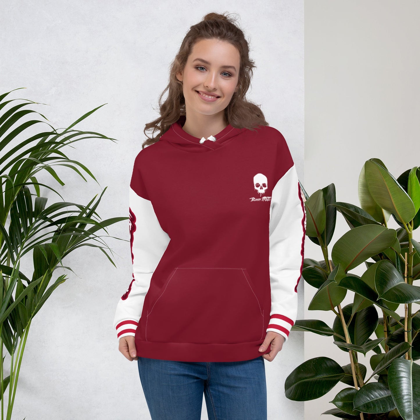 We Run The Streets RED Hoodie - BLOODY-STREETS.DE Streetwear Herren und Damen Hoodies, T-Shirts, Pullis