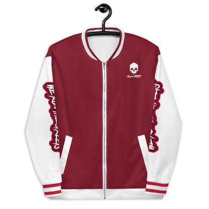 We Run The Streets Red Unisex Bomberjacke - BLOODY-STREETS.DE Streetwear Herren und Damen Hoodies, T-Shirts, Pullis