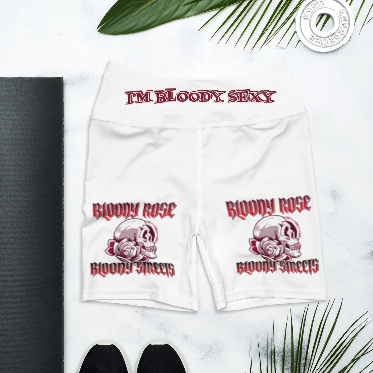 Bloody Rose Platin - Shorts WHITE - BLOODY-STREETS.DE Streetwear Herren und Damen Hoodies, T-Shirts, Pullis